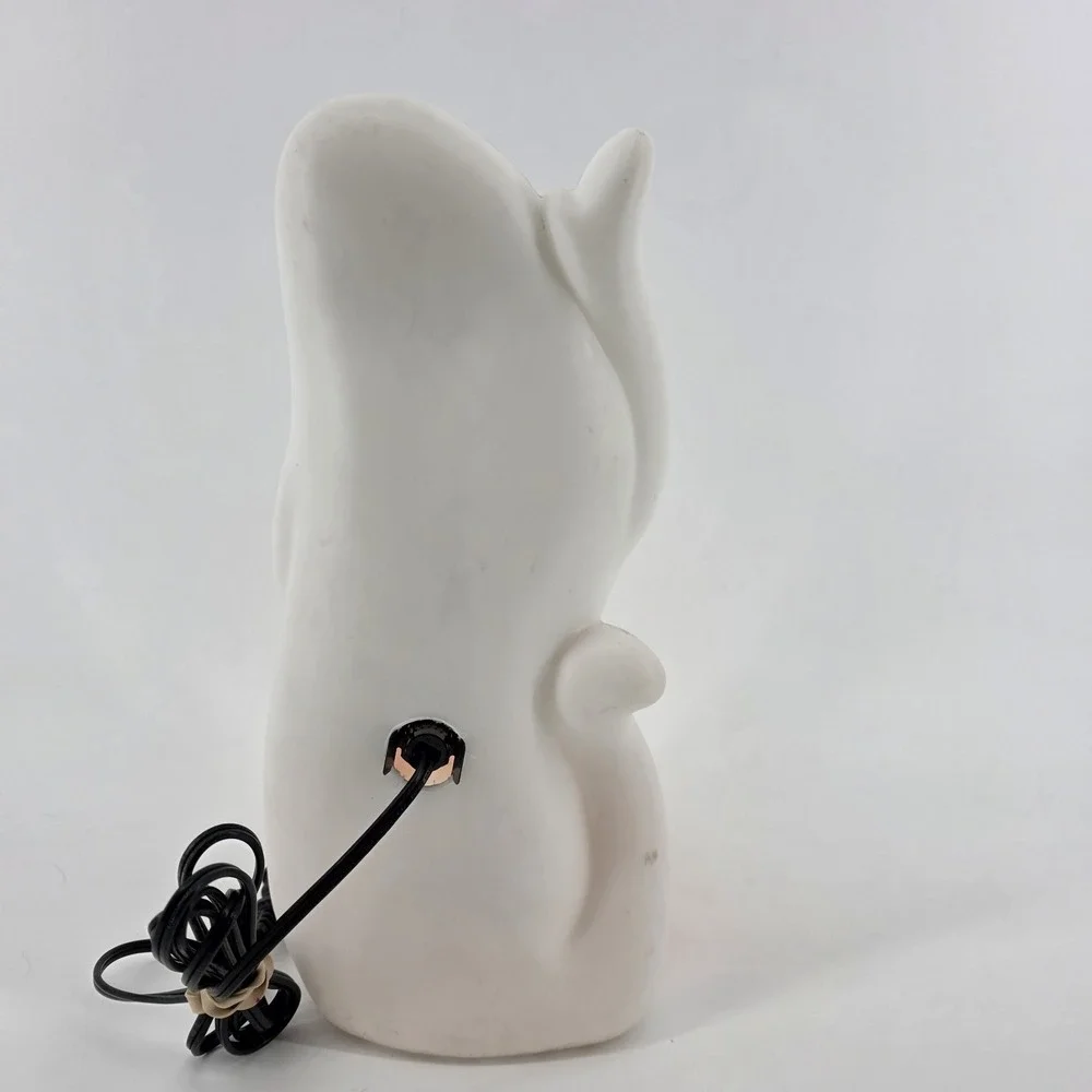 Hyde Eek 14in Halloween Light Up Blow Mold Ghost With Pumpkin